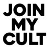 join-my-cult-logo-t-shirt-white-closeup join-my-cult-logo-t-shirt-white-closeup